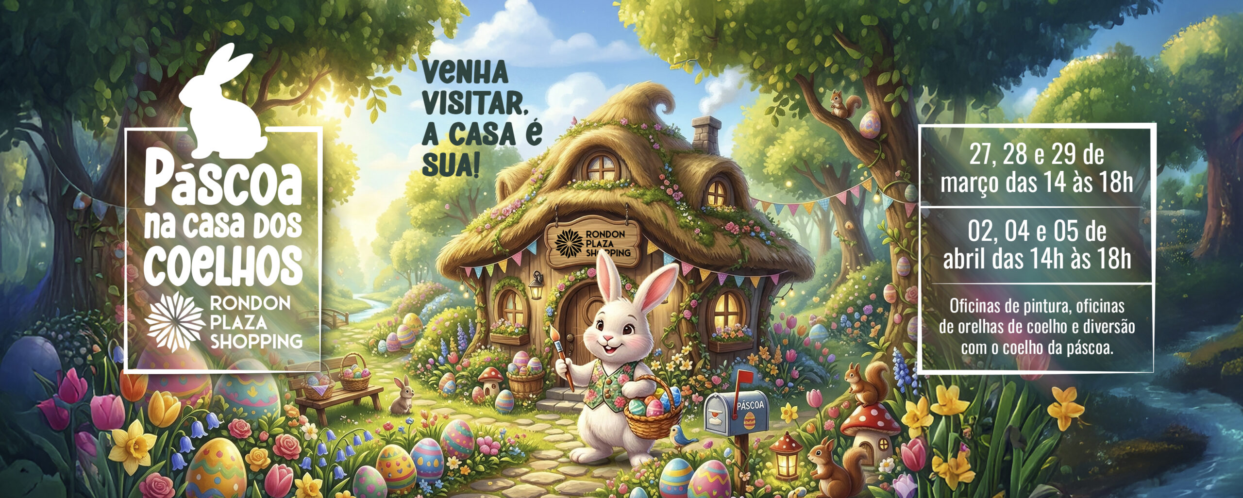 Páscoa na casa dos coelhos