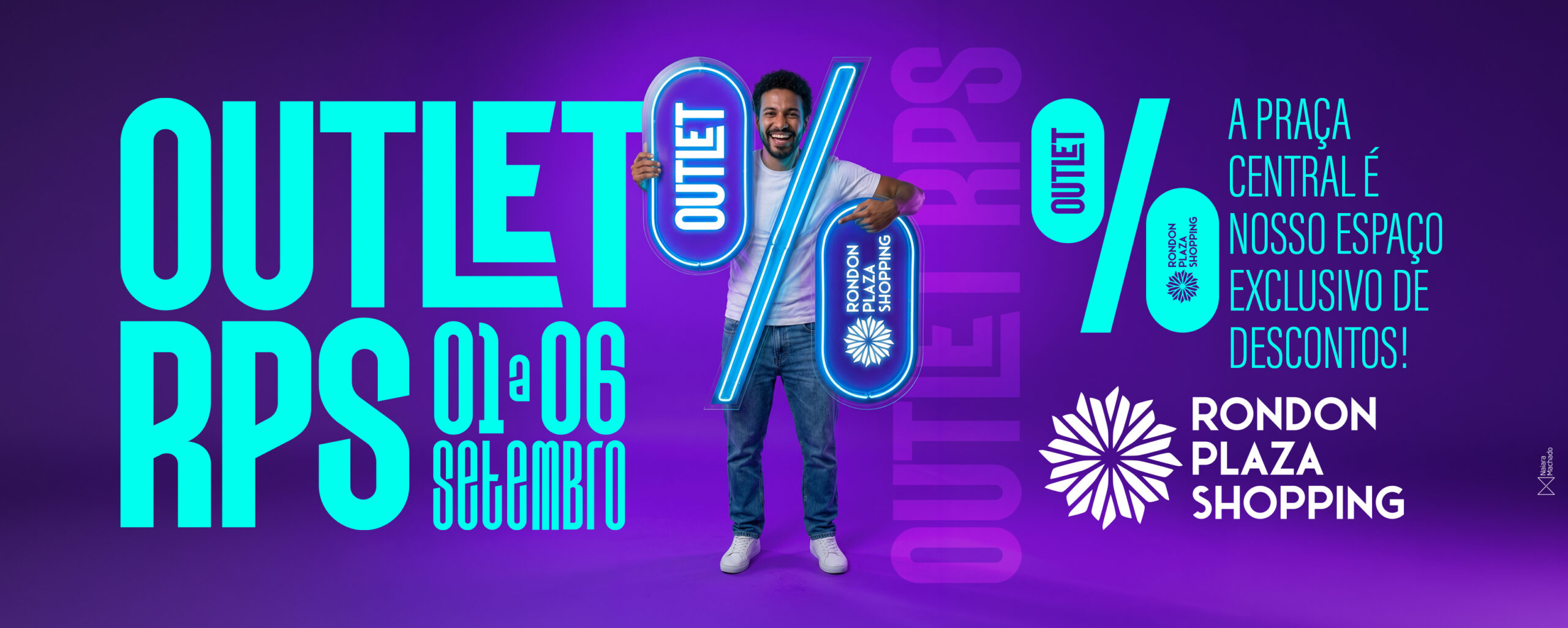 Outlet 01 até 06 de Setembro